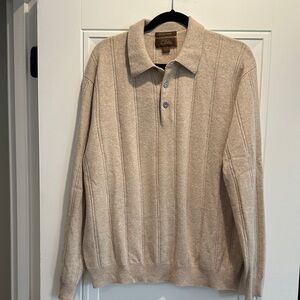 Tasso Elba Men's Beige Sweater